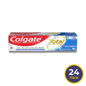 Colgate - Total Teeth Whitening Toothpaste, Mint - 5.1 Oz - 24 Pack