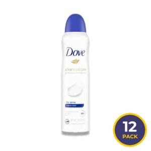 Dove - Advanced Care, Dry Spray Antiperspirant Deodorant, Original Clean - 3.8 Oz - 12 Pack