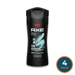 Axe - Apollo Men's Body Wash, Liquid - 16 Oz - 4 Pack