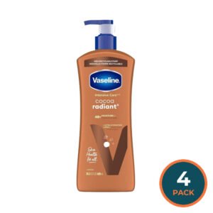 Vaseline - Intensive Care Cocoa Radiant Lotion - 20.3 oz - 4 Pack
