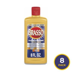 Brasso - Multipurpose Metal Polish - 8 Oz - 8 Pack