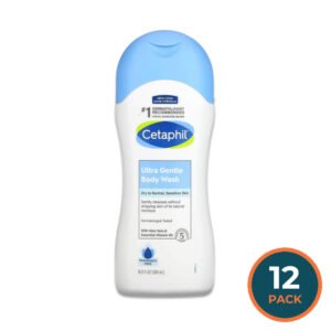 Cetaphil - Ultra Gentle Body Wash Fragrance Free  16.9 Oz - 12 Pack