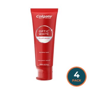 Colgate - Optic White Platinum Teeth Whitening Toothpaste - 4.1 Oz - 4 Pack