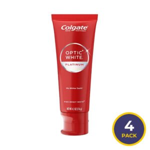 Colgate - Optic White Platinum Teeth Whitening Toothpaste - 4.1 Oz - 4 Pack