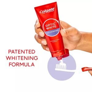 Colgate - Optic White Advanced Teeth Whitening Toothpaste, Sparkling White - 4.2 Oz - 5 Pack