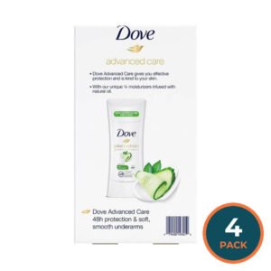Dove - Antiperspirant Deodorant Cool Essentials - 2.6 Oz - 4 Pack
