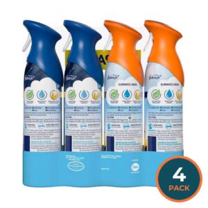 Febreze - Air Effects Odor-Eliminating Air Freshener Hawaiian Aloha, Ocean, Aerosol Can - 8.8 Oz - 4 Pack