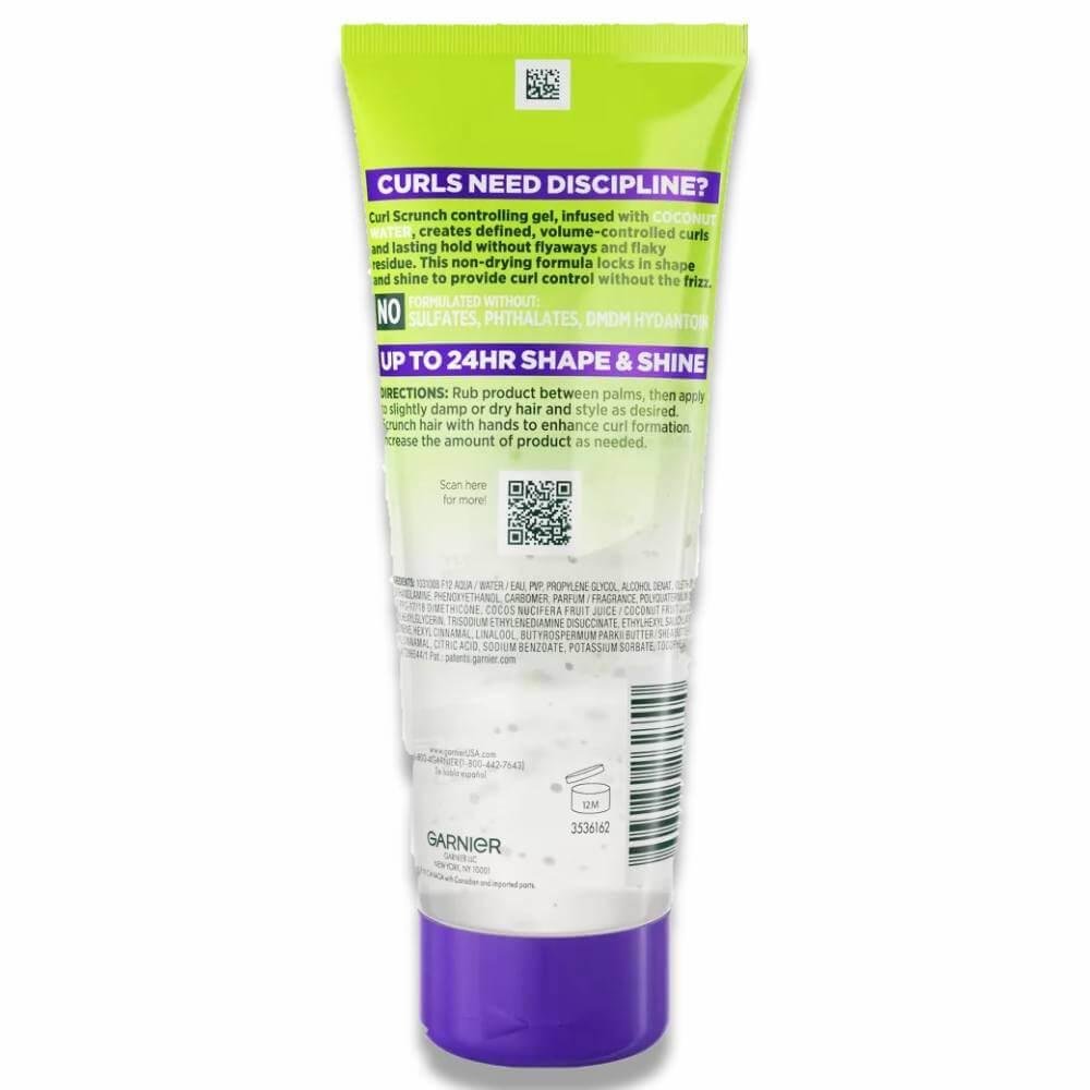 Garnier Fructis - Style Curl Scrunch Extra Strong Hold Controlling Gel - 8 Oz - 6 Pack