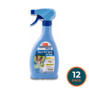 Hartz - UltraGuard Plus Flea & Tick Spray for Dogs - 16 Oz - 12 Pack