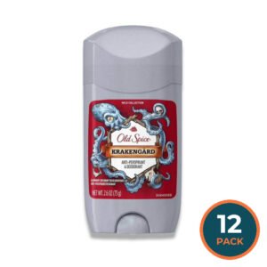 Old Spice -  Antiperspirant & Deodorant, Wild Collection, Krakengard - 2.6 Oz - 12 Pack