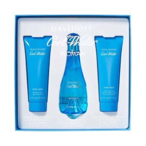 Davidoff - Cool Water Fragance, Woman - 3 Piece Set