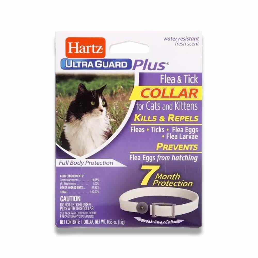 Hartz -UltraGuard Plus Flea & Tick Collar for Cats & Kittens - 1 Ct Each - 48 Pack