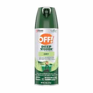 OFF! - Aerosol Deep Woods Dry Insect Repellent - 4 Oz - 12 Pack