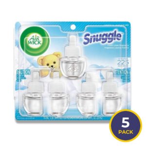 Air Wick - Scented Oil, Snuggle Fresh Linen - 3.38 Oz - (5 Ct Each) - 5 Pack