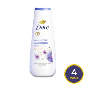Dove - Anti-Stress Body Wash - Blue Chamomile & Oat Milk - 20 Oz - 4 Pack