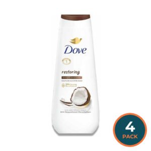 Dove - Body Wash Restoring Coconut Butter & Cocoa Butter - 20 Oz - 4 Pack
