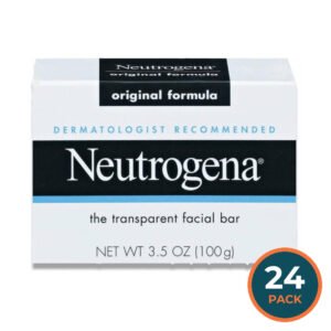Neutrogena - Facial Bar, Original Formula - 3.5 Oz - 24 Pack