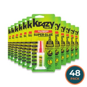 Krazy - Glue, All-Purpose Gel, Brush Tip - 0.18 Oz - 48 Pack