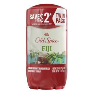 Old Spice - Men's Fiji with Palm Tree Antiperspirant & Deodorant, Twin Pack - 2.6 Oz - 6 Pack
