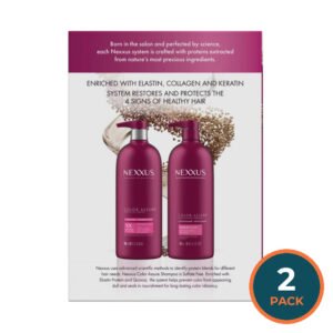 Nexxus - Color Assure Shampoo and Conditioner Enhances Color Vibrancy  - 32 Oz - 2 Ct