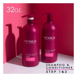 Nexxus - Color Assure Shampoo and Conditioner Enhances Color Vibrancy  - 32 Oz - 2 Ct