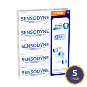Sensodyne - Repair and Protect Toothpaste - 3.4 Oz - 5 Pack