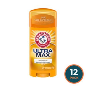 Arm & Hammer - Ultra Max Solid Antiperspirant Deodorant Unscented - 2.6 Oz - 12 Pack