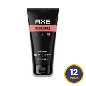 Axe - Max Hold Hair Gel Styling Aid - 5 Oz - 12 Pack