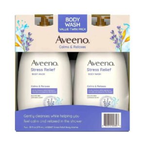 Aveeno - Stress Relief Body Wash with Lavender & Chamomile, 33 fl. oz., 2 pk.