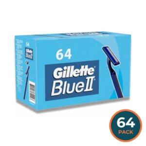 Gillette - Blue II Disposable Shaver - 64 Count Each