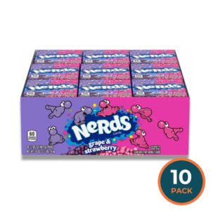 Nerds, Grape & Strawberry Candy, 1.65 Oz, 36 Ct - 10 Pack (360 Ct)