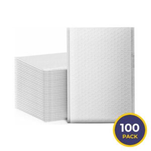 8.5 x 13.5 - #3 Self-Seal White Poly Bubble Mailers 100 Per Case