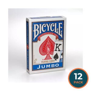 Bicycle Jumbo Faces Playing Cards - 12 pks