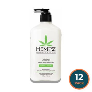 Hempz - Original Herbal Moisturizing Body Lotion - 17 Oz - 12 Pack