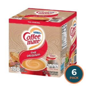 Nestle - Coffee-mate Coffee Creamer Singles, Original - 180 Ct - 6 Pack