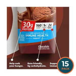 Premier Protein 30g High Protein Shake, Chocolate - 11 fl Oz - 15 Pack