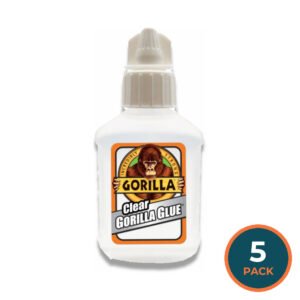Gorilla - Clear Gorilla Glue - 1.75 Oz - 5 Pack
