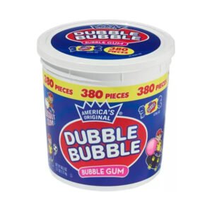 Dubble Bubble Original Bubble Gum Tub - 380 Pieces