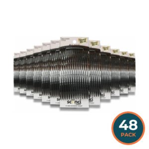 Scunci - Effortless Beauty Side Hair Combs Assorted, 12 Ct - 48 Pack