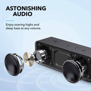 Anker SoundCore 2 - Portable Bluetooth Speaker with IPX7 Waterproof - 24 hour Playtime