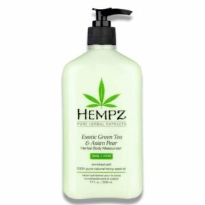 Hempz - Exotic Green Tea & Asian Pear Herbal Body Moisturizer - 17 Oz - 12 Pack
