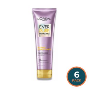 L'Oreal - Paris EverPure Sulfate Free Blonde Conditioner - 8.5 Oz - 6 Pack