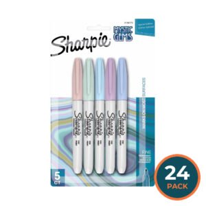 Sharpie - Mystic Gems Fine Point Permanent Marker - 5 Count - 24 Pack