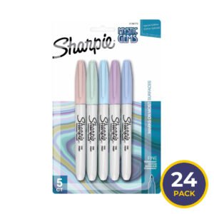 Sharpie - Mystic Gems Fine Point Permanent Marker - 5 Count - 24 Pack
