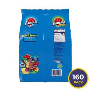 Airheads Mini Candy Bars Variety Pack – 160 Count