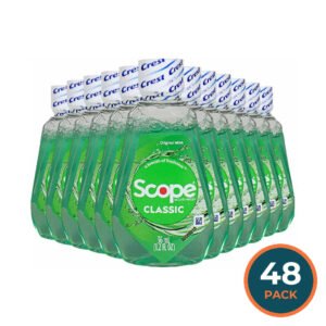Crest – Scope Classic Mouthwash, Original Mint, 1.2 oz – 48 Pack
