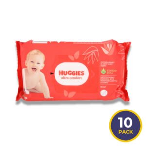 Huggies - Baby Wipe Ultra Comfort - 56 Count - 10 Pack