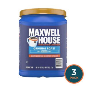 Maxwell House - Original Roast Medium Ground Coffee - 43.1 Oz - 3 Pack