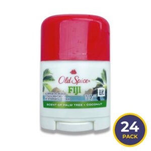 Old Spice -  Fiji Antiperspirant Deodorant for Men, Trial Size, Lavender/Coconut Scent - 0.5 Oz - 24 Pack