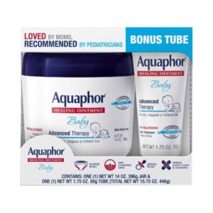 Aquaphor Advance Therapy Healing Baby Ointment - 15.75oz (14oz Jar + 1.75oz Tube)